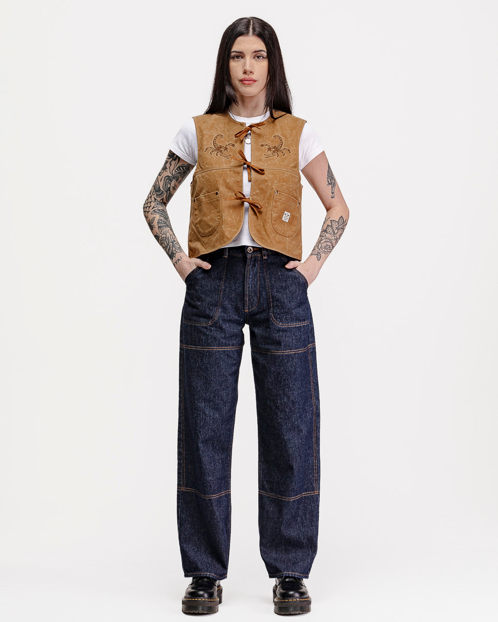 Scorpio Nomad Waxed Vest - Tan 9 Scorpio Nomad Waxed Vest - Tan