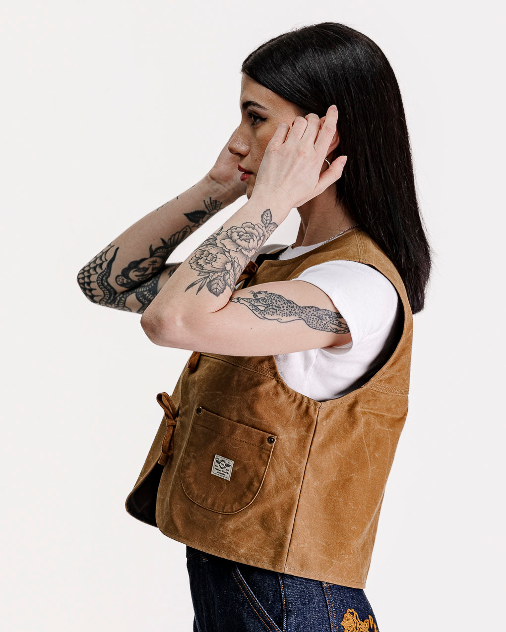 Scorpio Nomad Waxed Vest - Tan 10 Scorpio Nomad Waxed Vest - Tan
