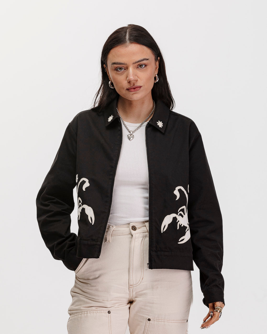 Scorpio Station Jacket - Washed Black