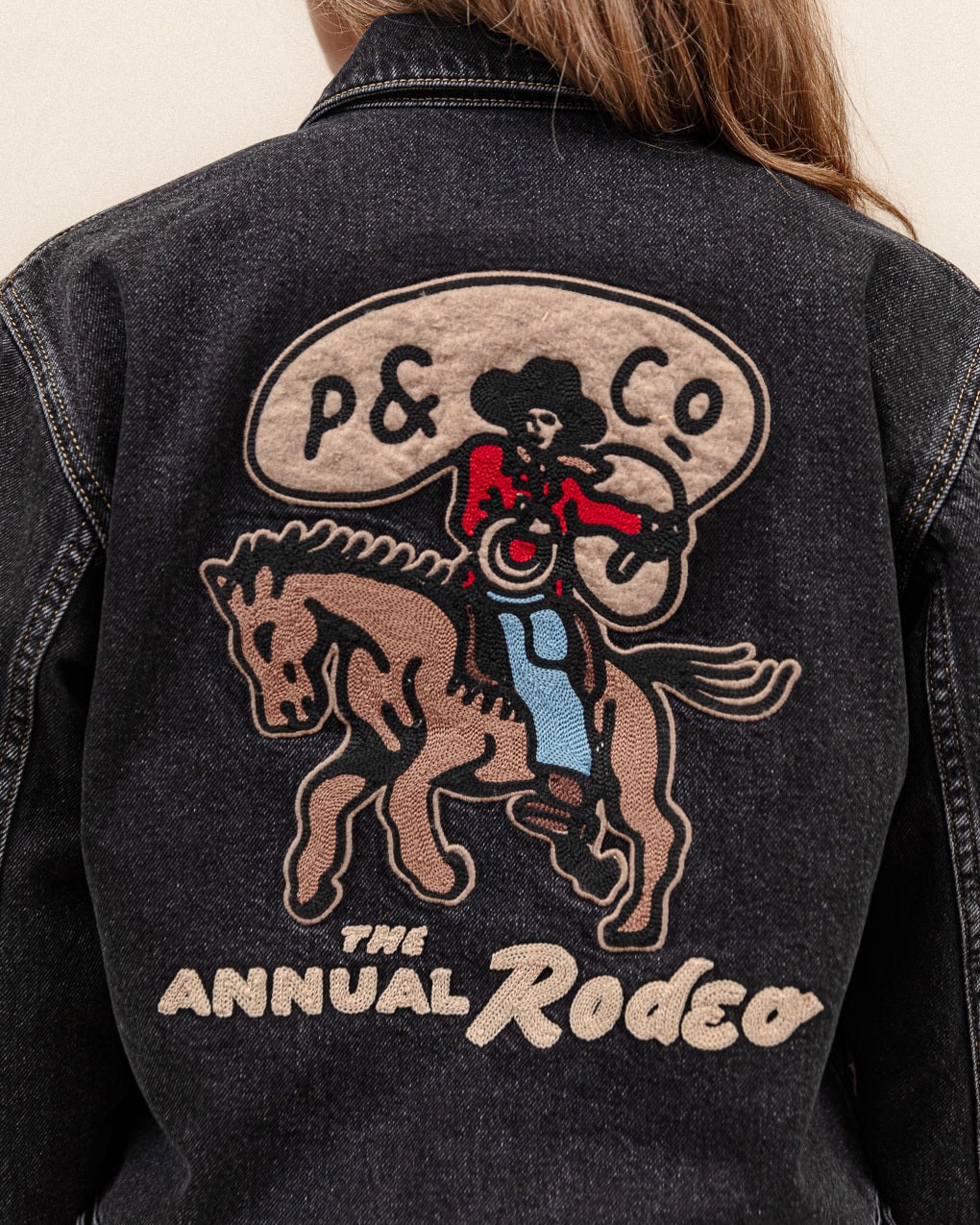 Rodeo Carpenter Jacket - Washed Black - Modern & Sustainable Apparel