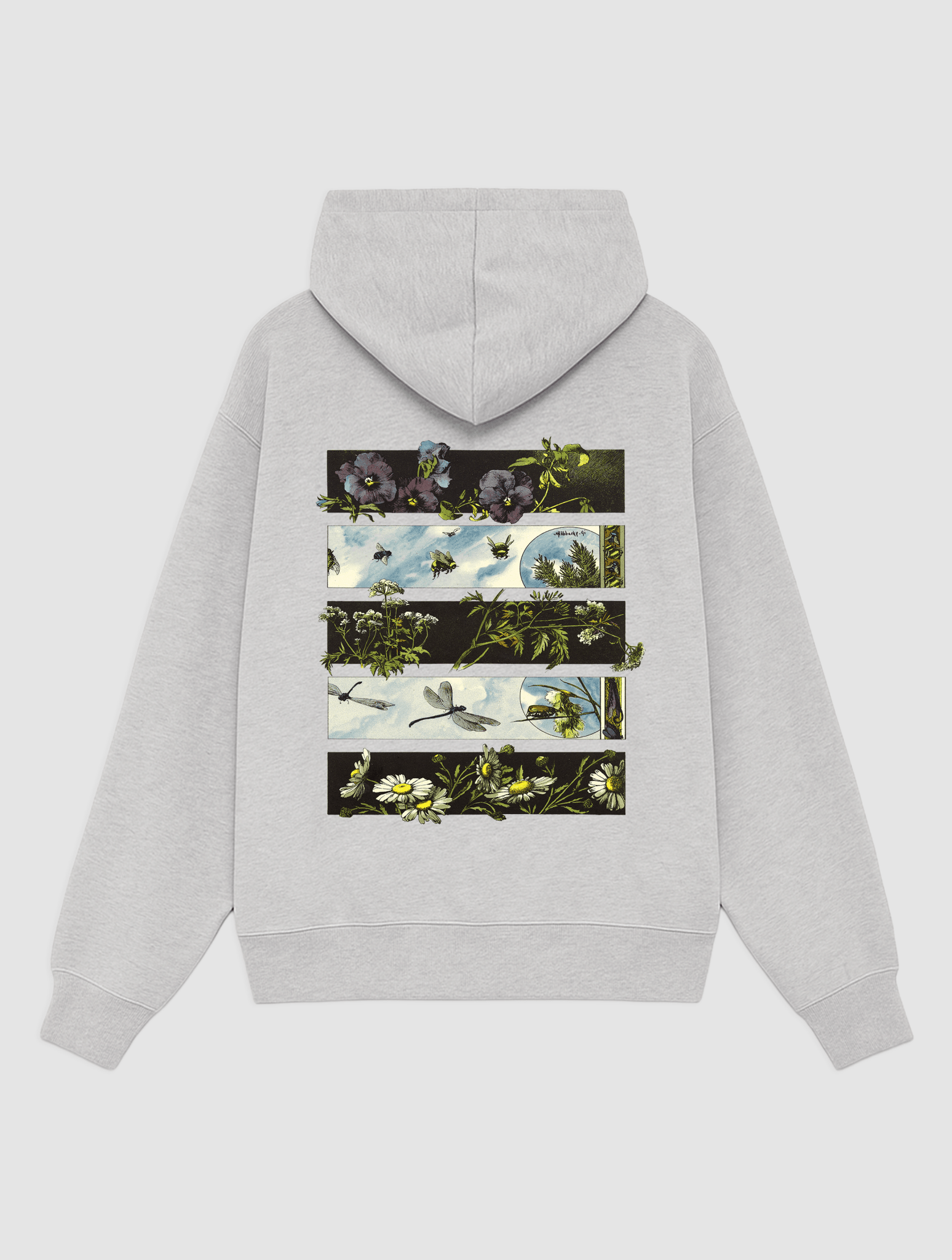 nature grey hoodie