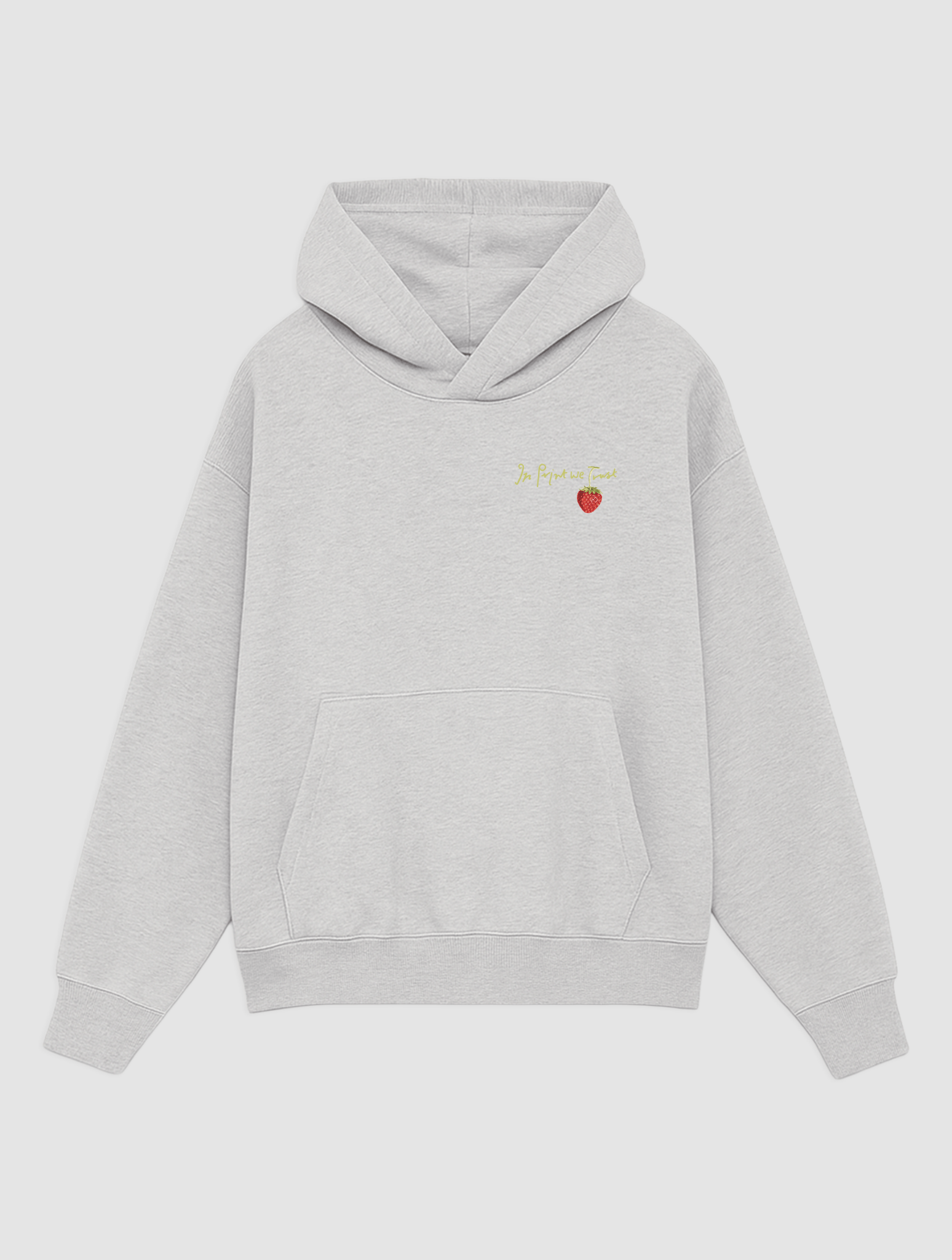 strawberry grey hoodie 3 strawberry grey hoodie