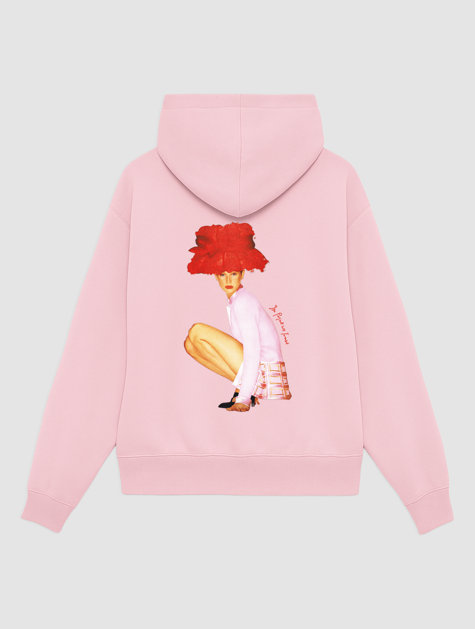 really big hat pink hoodie 3 really big hat pink hoodie