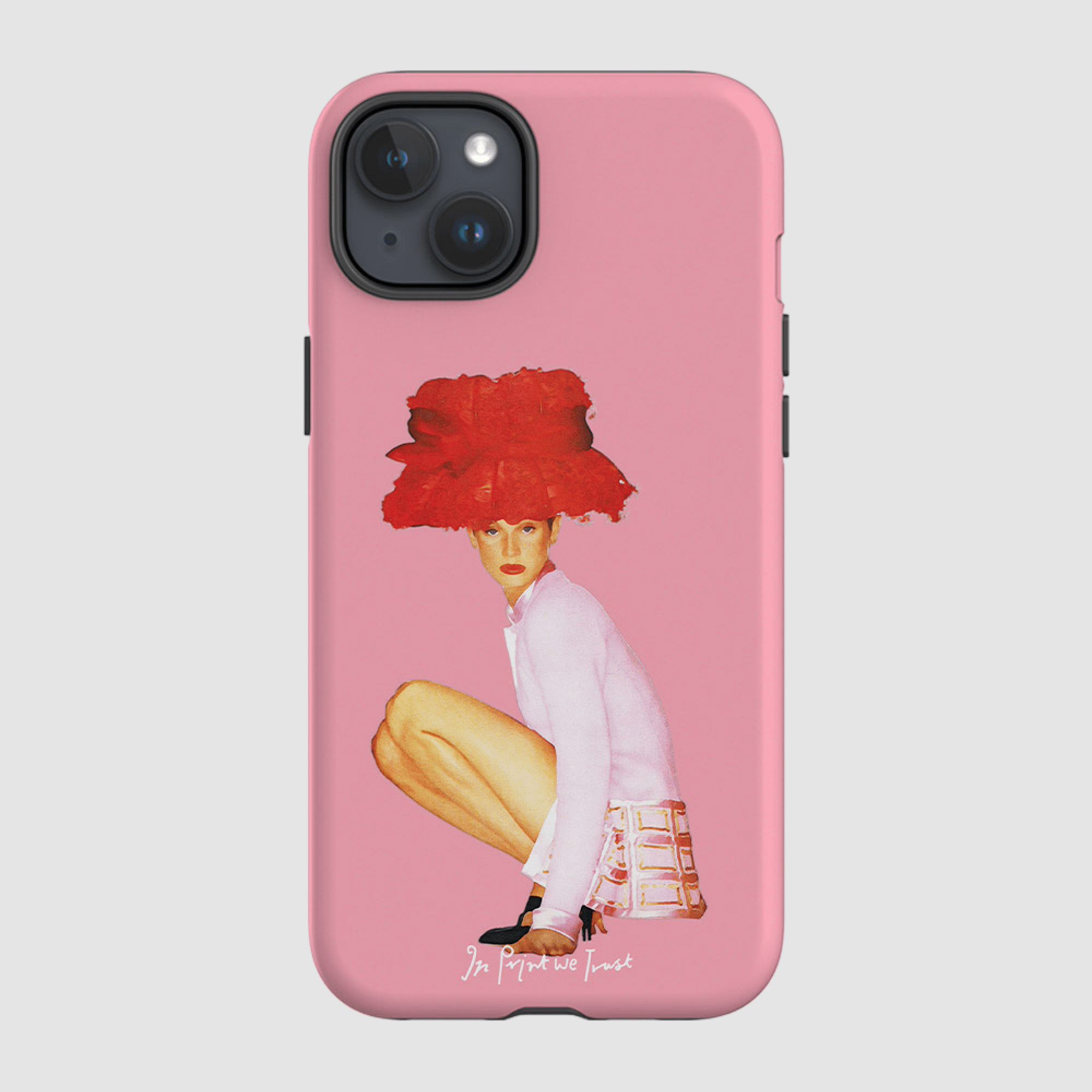 really big hat tough iPhone case