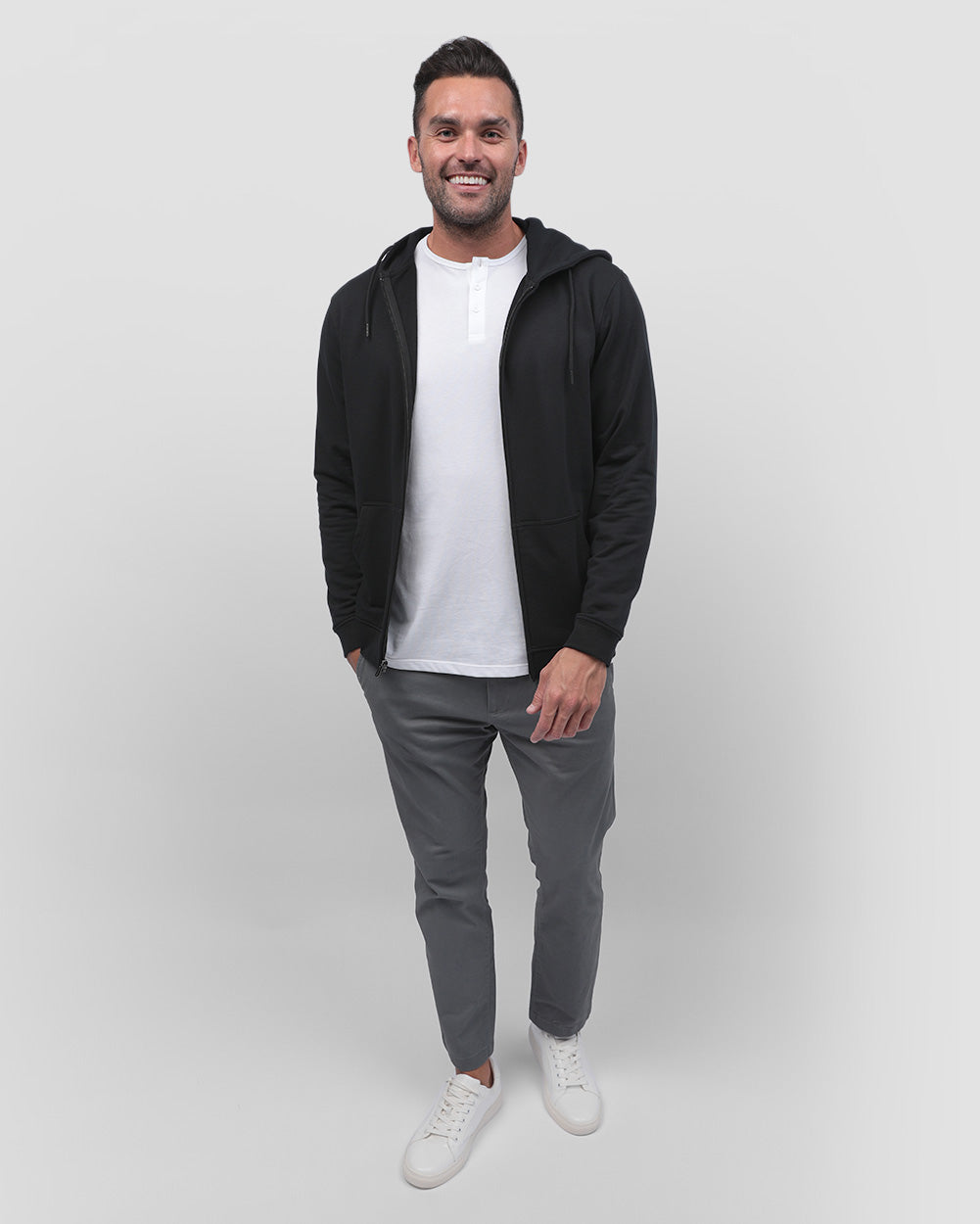 Zip-Up Hoodie - Non-Branded 14 Zip-Up Hoodie - Non-Branded