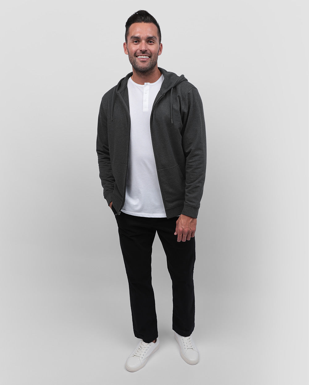 Zip-Up Hoodie - Non-Branded 5 Zip-Up Hoodie - Non-Branded