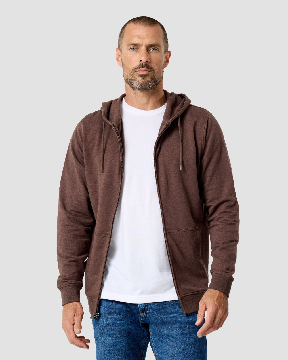 Zip-Up Hoodie - Non-Branded 76 Zip-Up Hoodie - Non-Branded