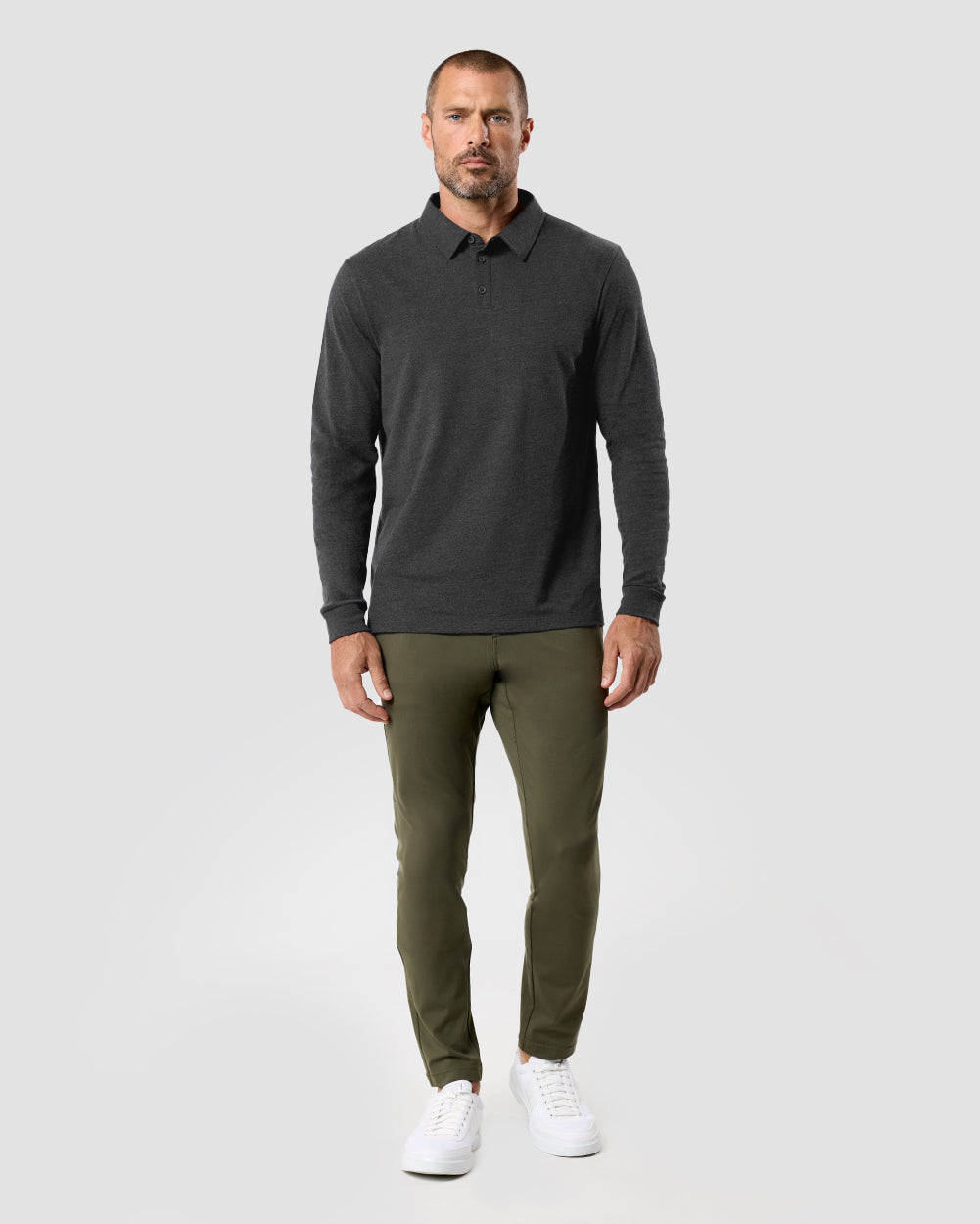 Long Sleeve Polo 11 Long Sleeve Polo