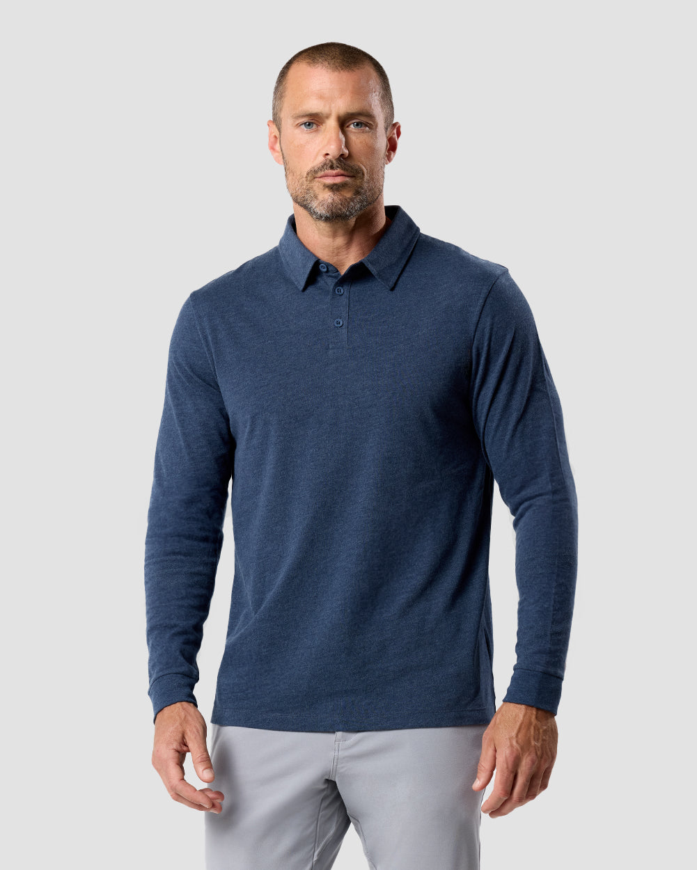 Long Sleeve Polo 3 Long Sleeve Polo