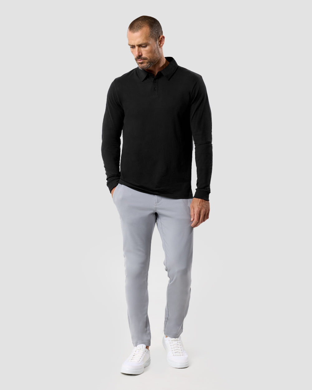 Long Sleeve Polo 25 Long Sleeve Polo