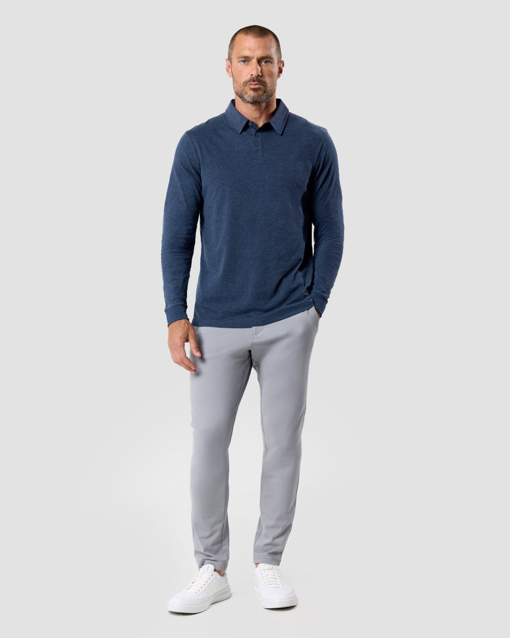 Long Sleeve Polo 4 Long Sleeve Polo