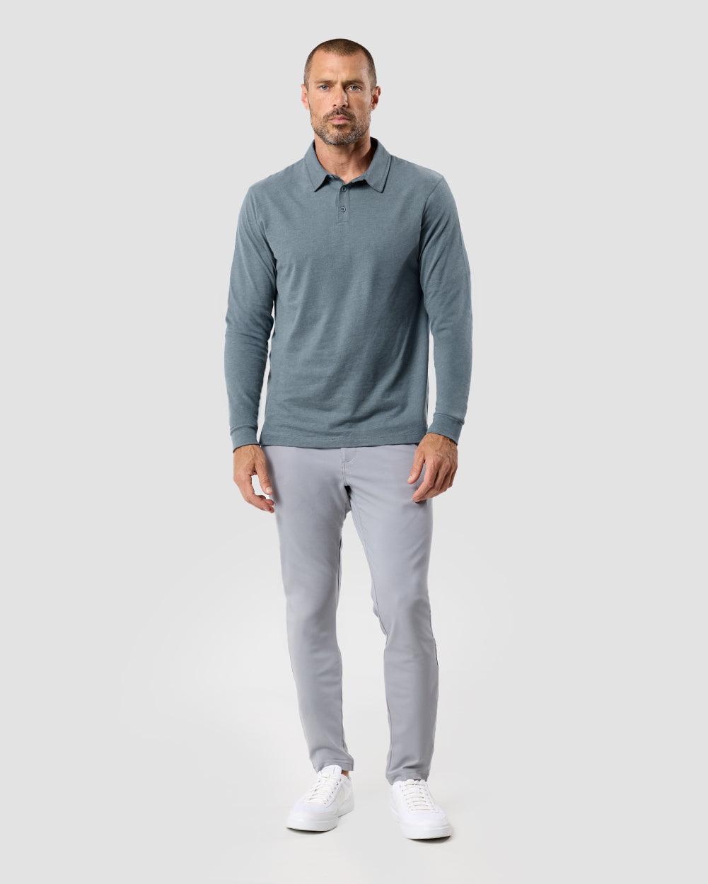 Long Sleeve Polo 46 Long Sleeve Polo
