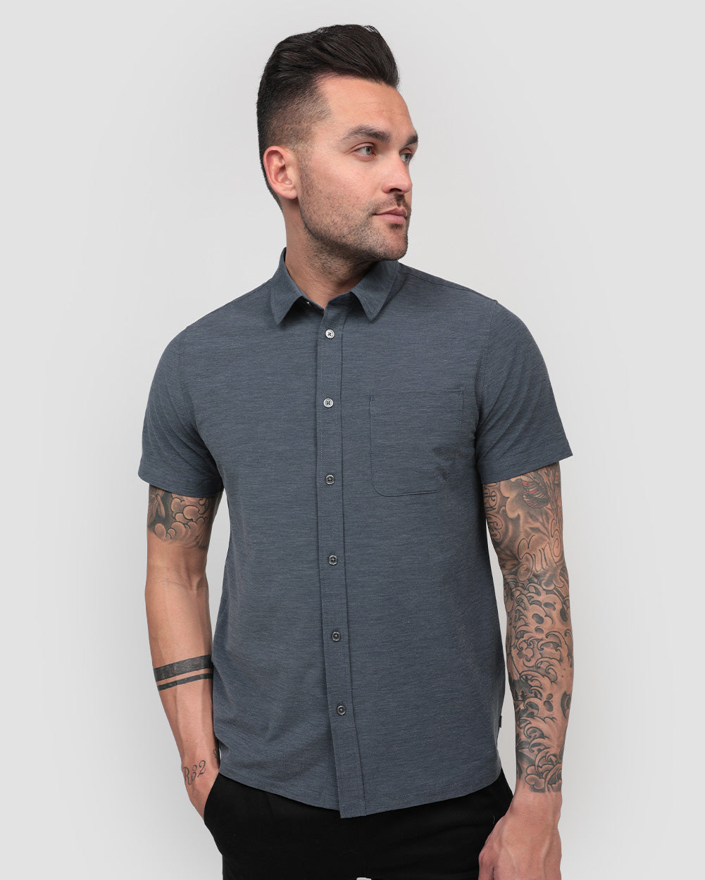 Button Up - Non-Branded 3 Button Up - Non-Branded