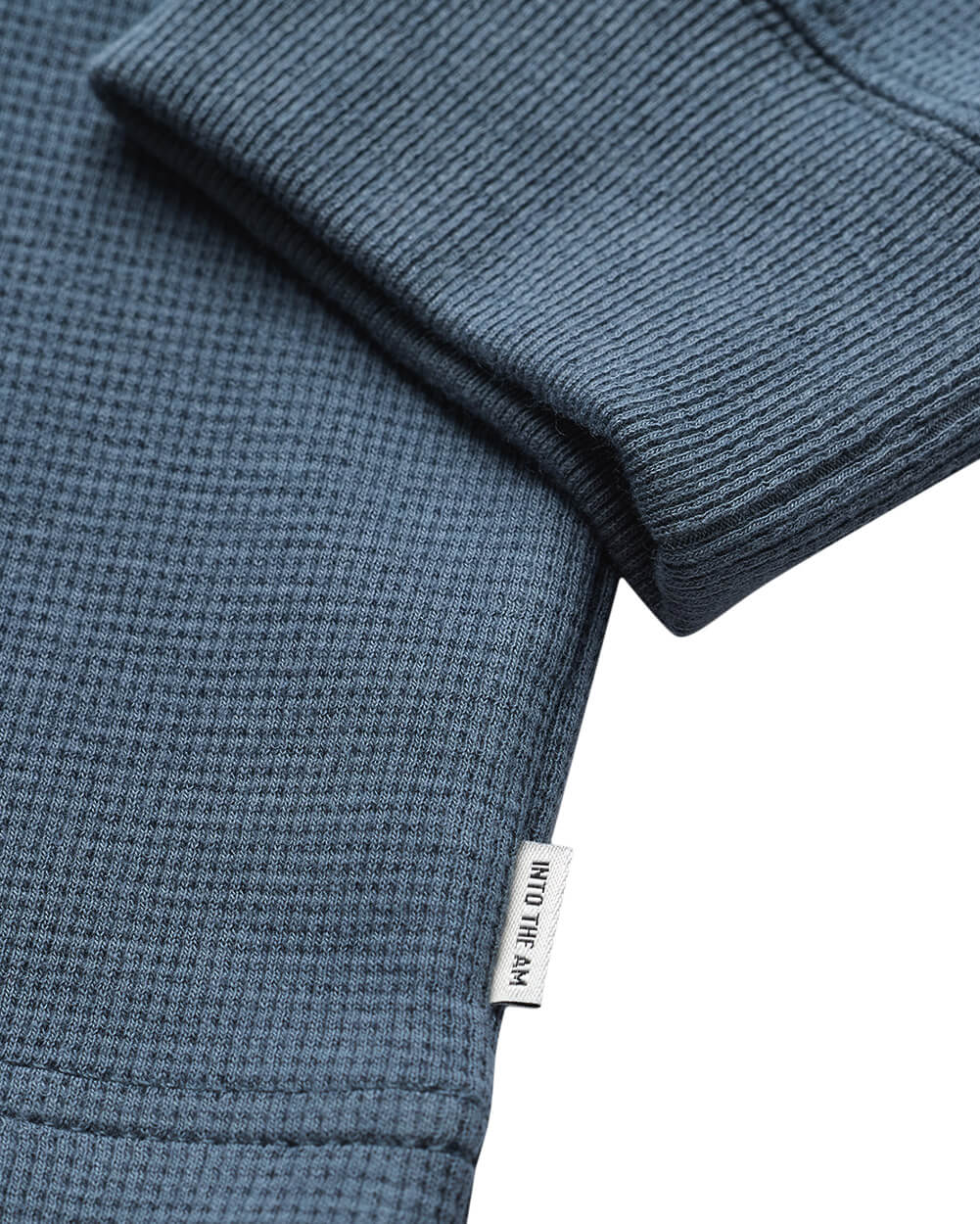 Long Sleeve Waffle Knit Henley 12 Long Sleeve Waffle Knit Henley