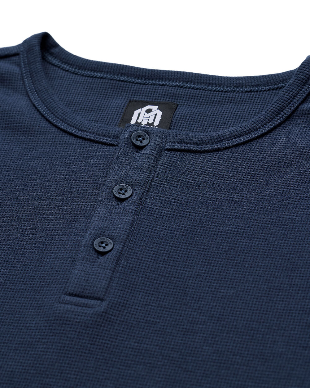 Long Sleeve Waffle Knit Henley 17 Long Sleeve Waffle Knit Henley