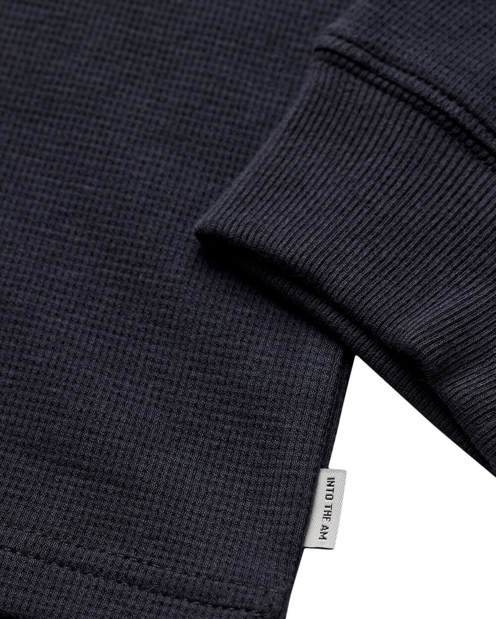 Long Sleeve Waffle Knit Henley 23 Long Sleeve Waffle Knit Henley