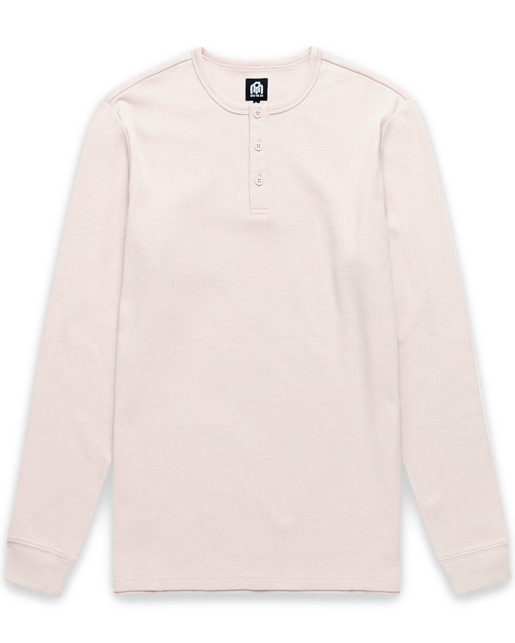 Long Sleeve Waffle Knit Henley 26 Long Sleeve Waffle Knit Henley