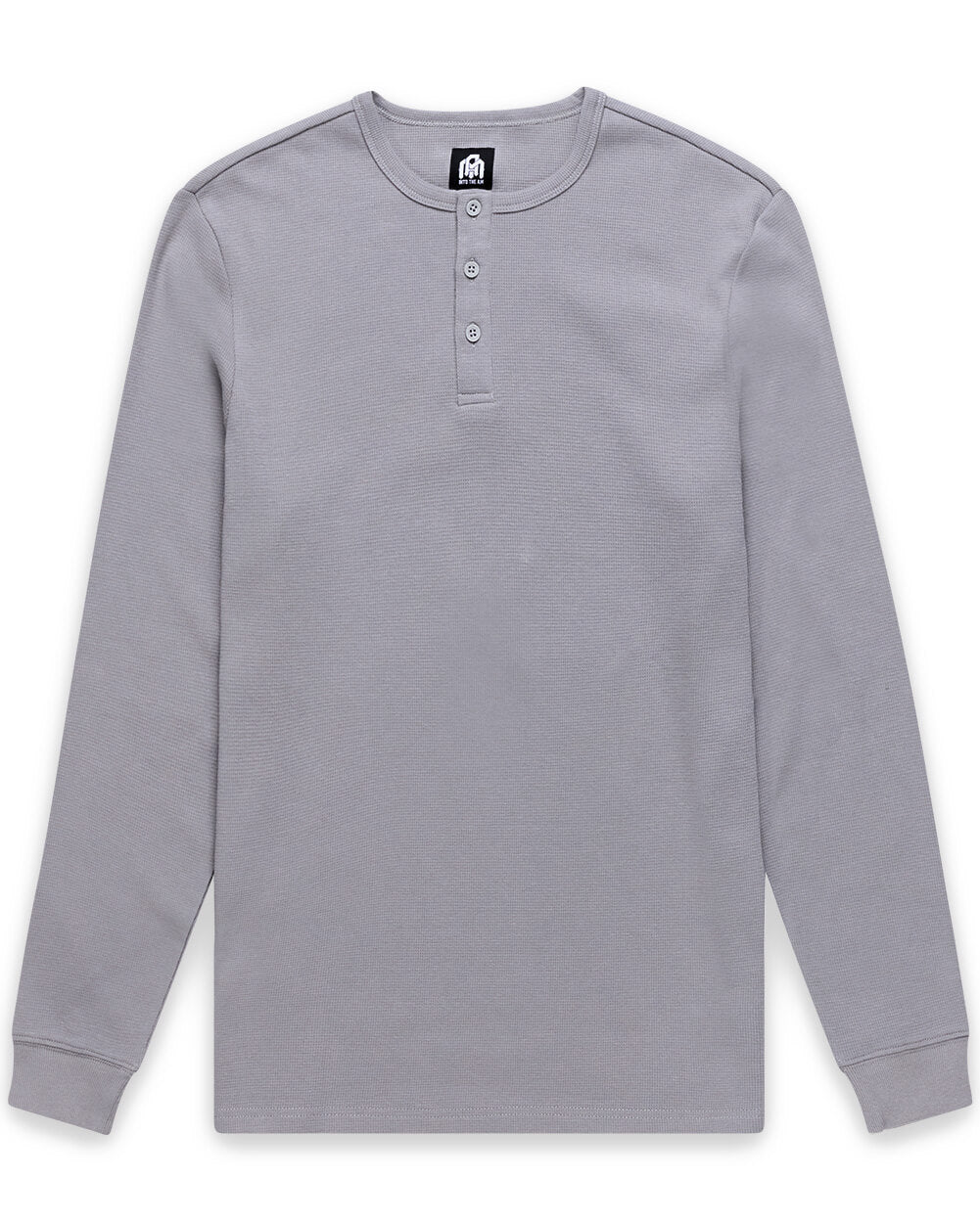 Long Sleeve Waffle Knit Henley 38 Long Sleeve Waffle Knit Henley