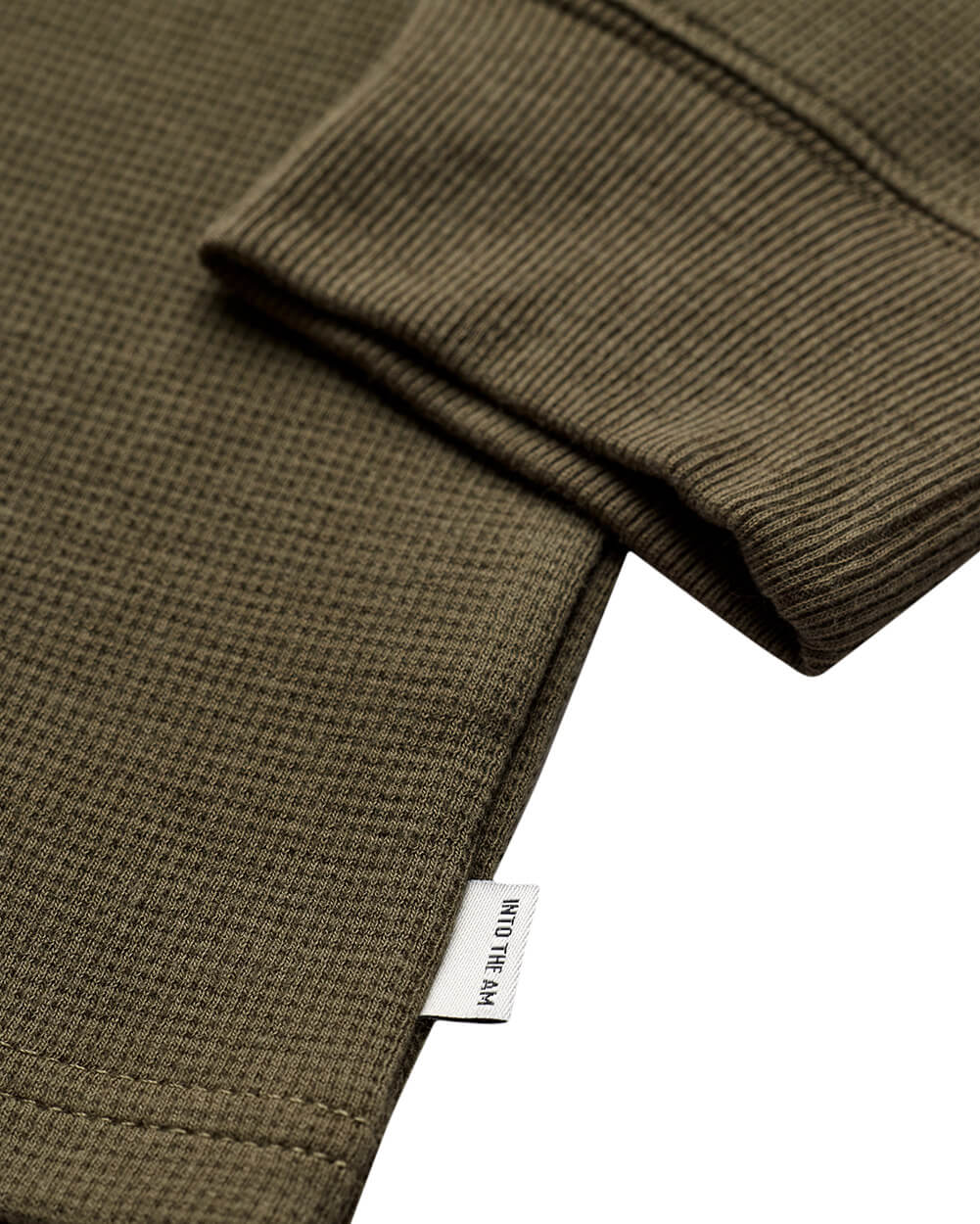 Long Sleeve Waffle Knit Henley 47 Long Sleeve Waffle Knit Henley