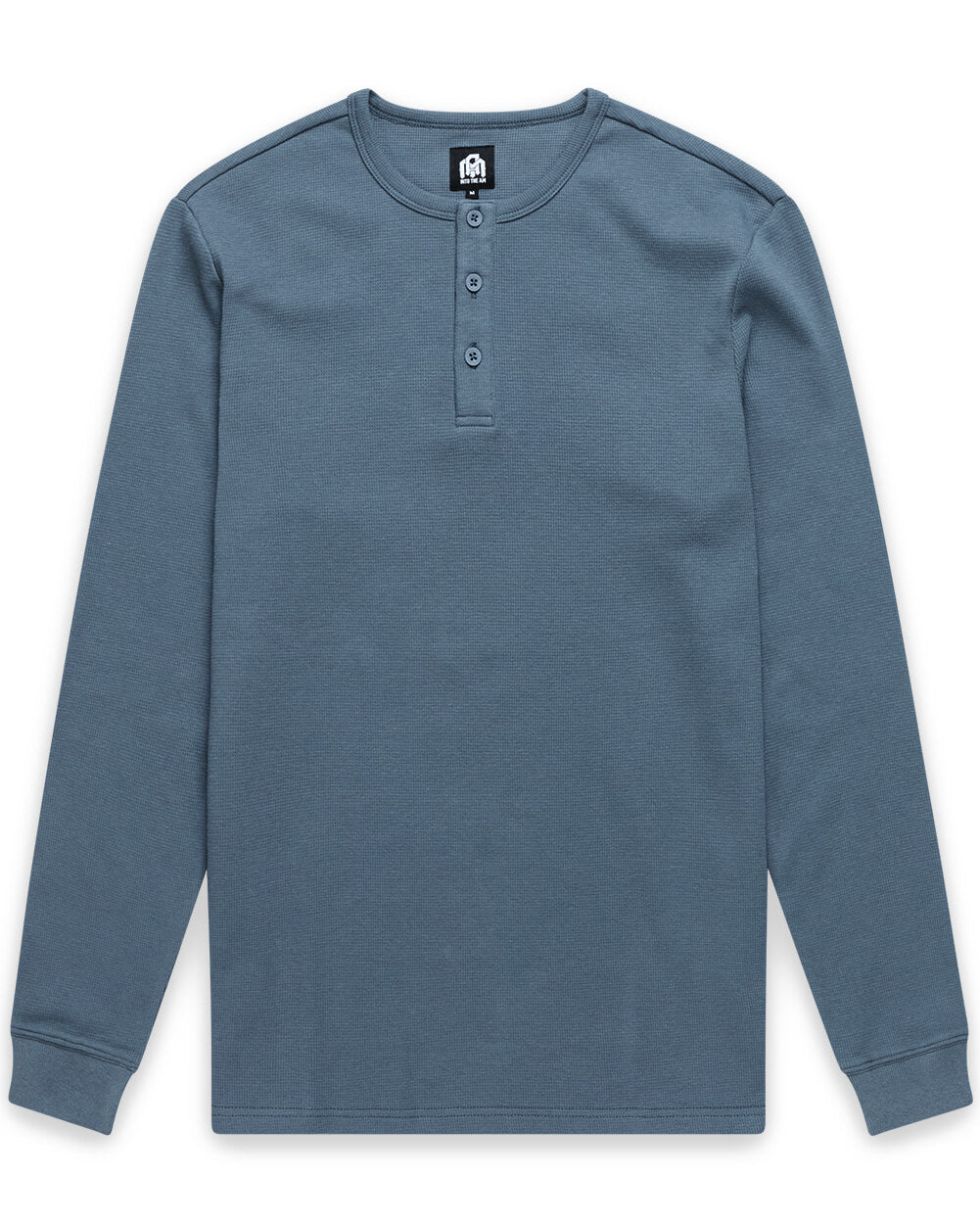 Long Sleeve Waffle Knit Henley 8 Long Sleeve Waffle Knit Henley