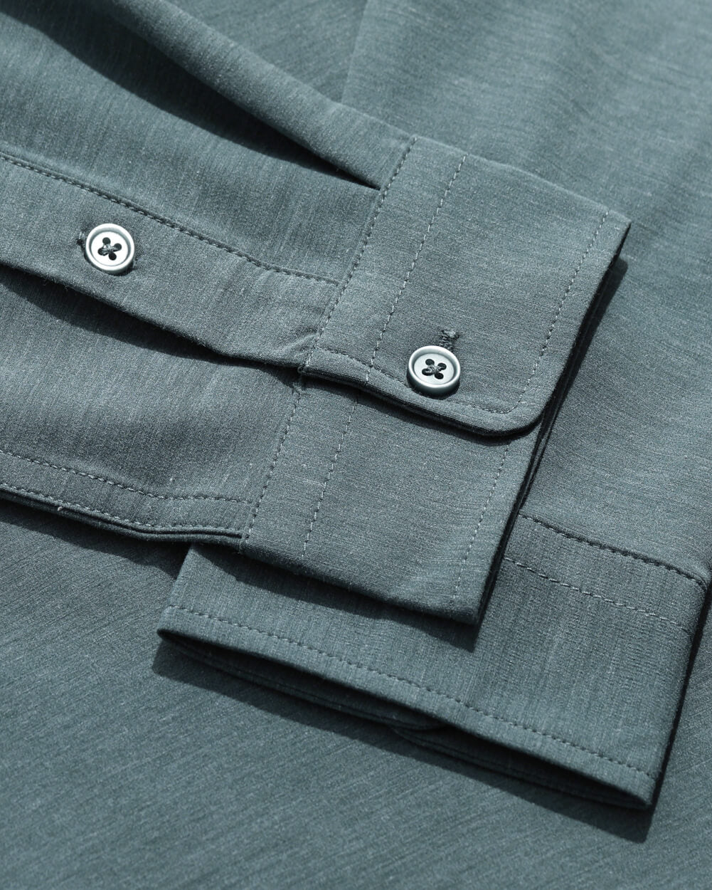 Sleeve Button Long Sleeve Button Up - Modern & Sustainable Apparel