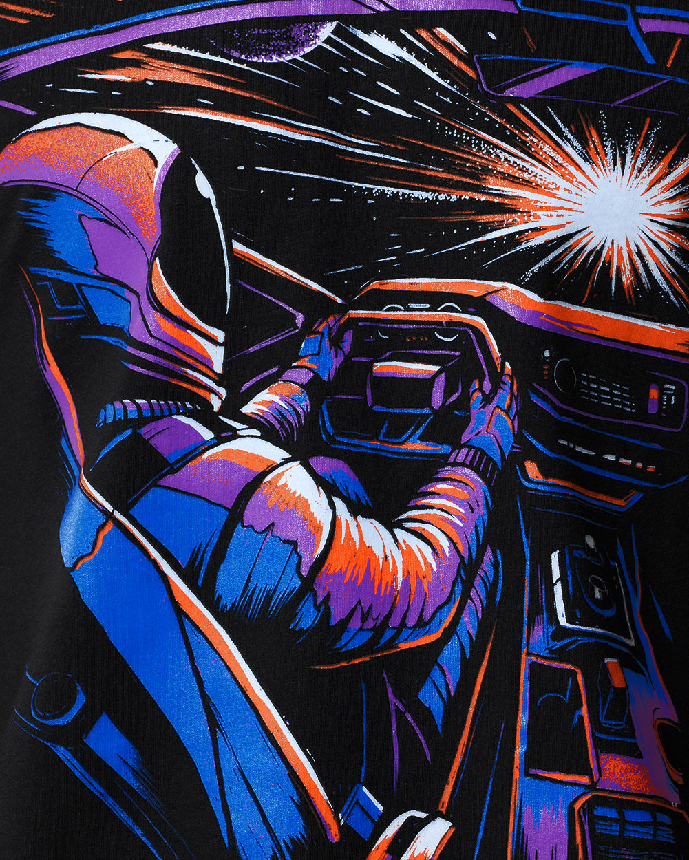 Warp Speed Glow-in-the-Dark Tee 7 Warp Speed Glow-in-the-Dark Tee