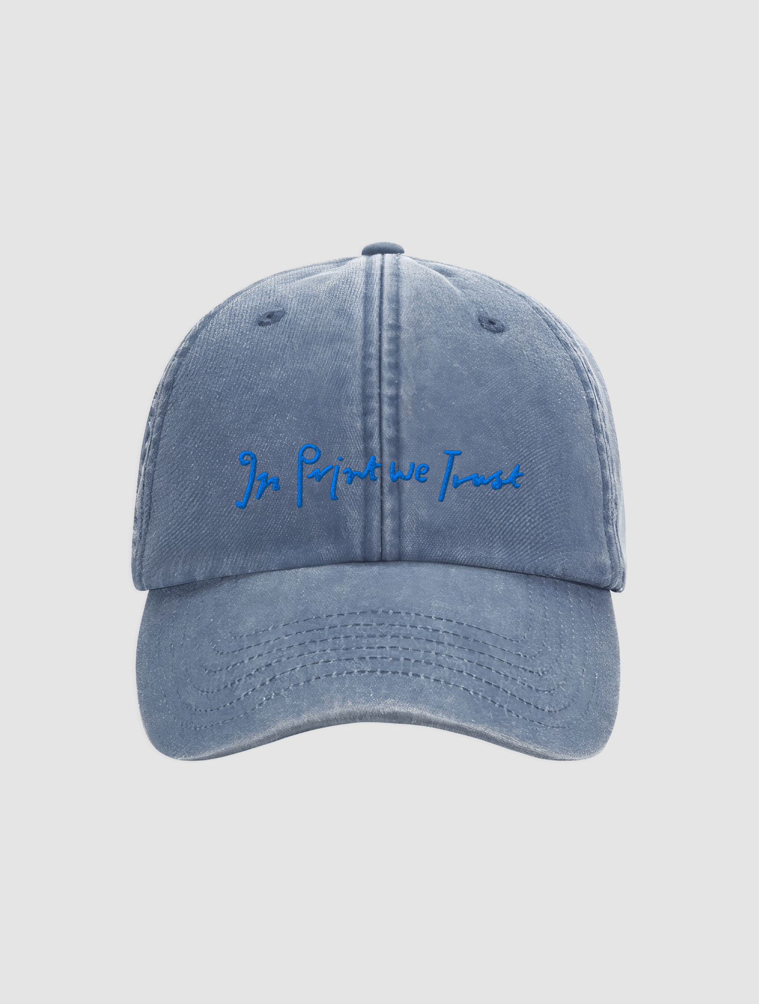 vintage denim cap