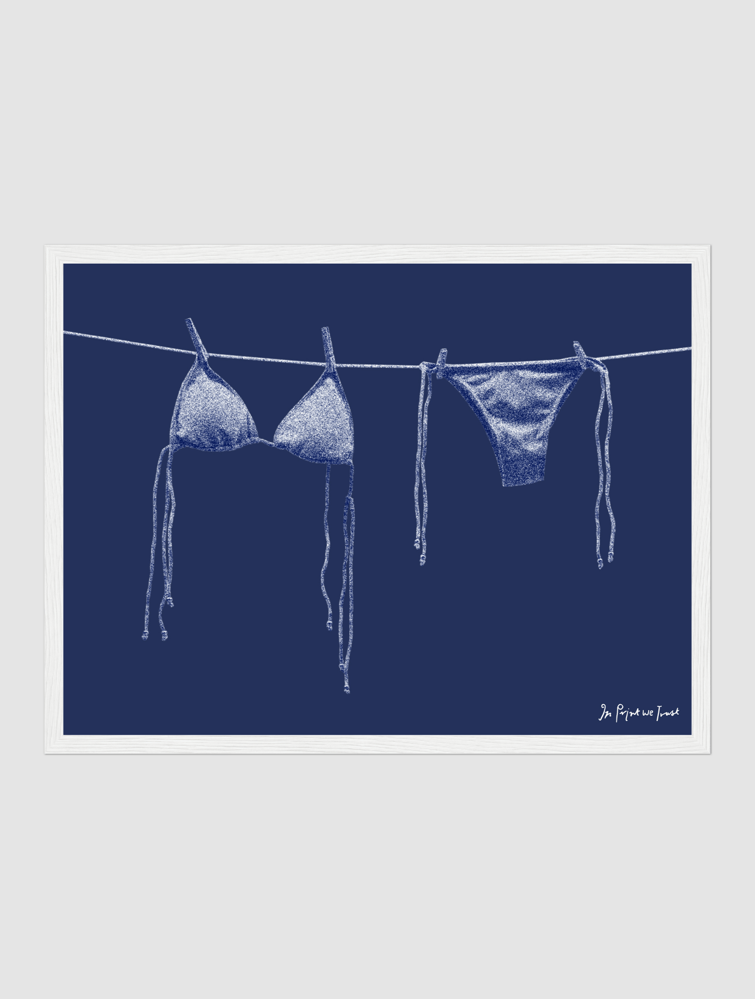 air dry framed art print