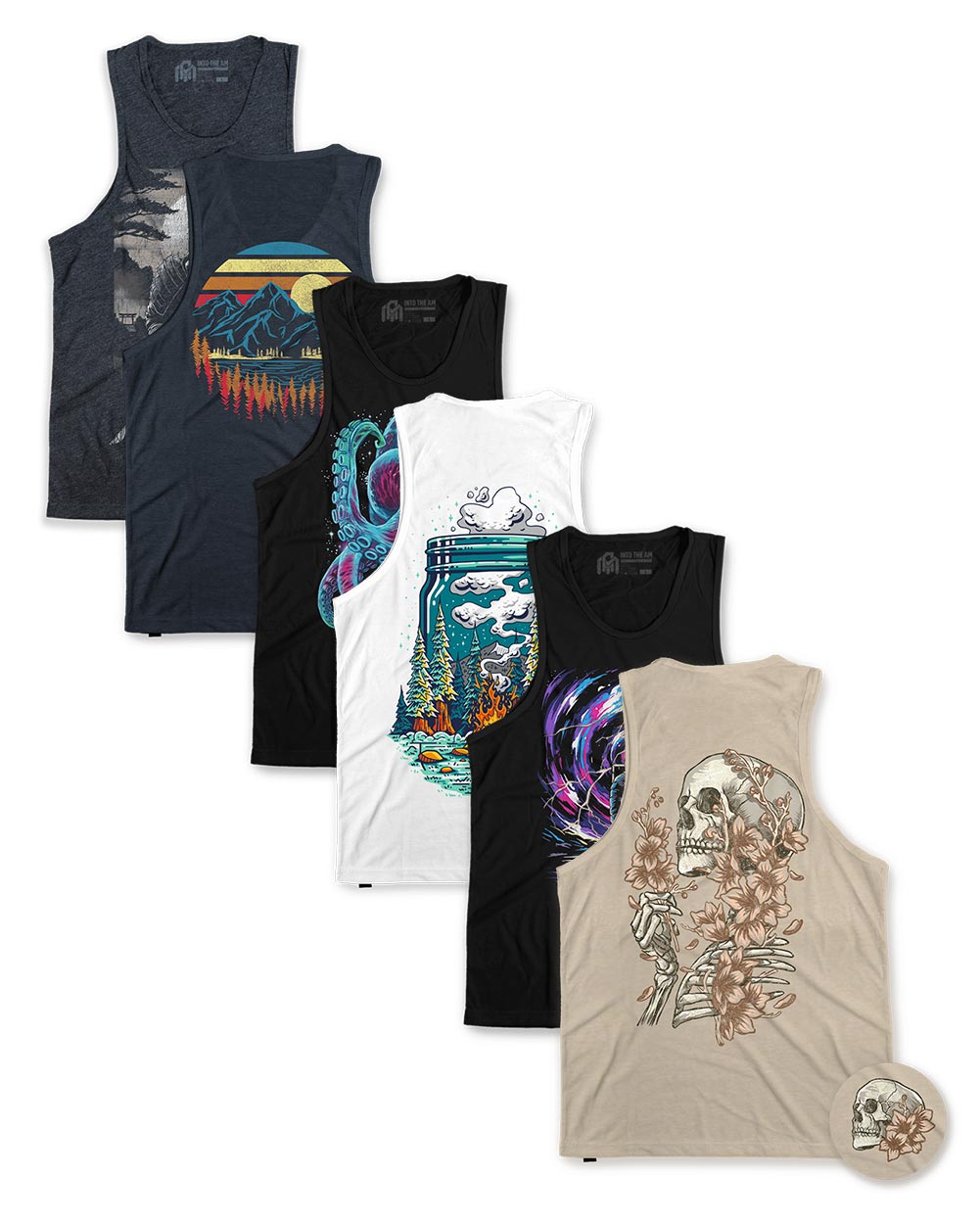Custom 6 Pack Graphic Tank