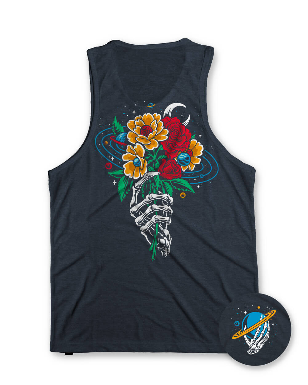 Floral Orbit Tank