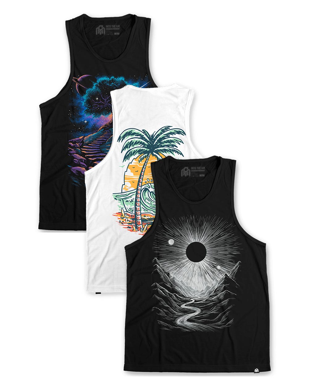 Custom 3 Pack Graphic Tank