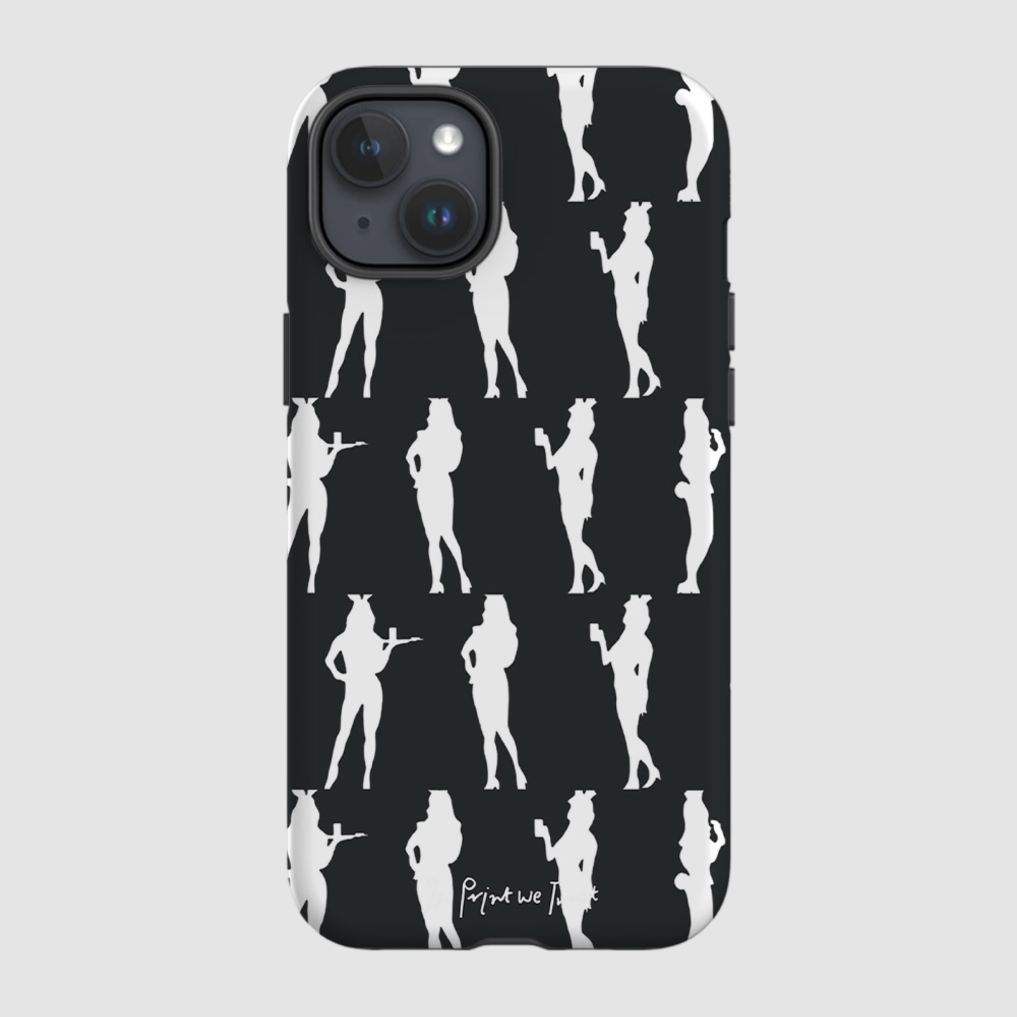 bunnies tough iPhone case