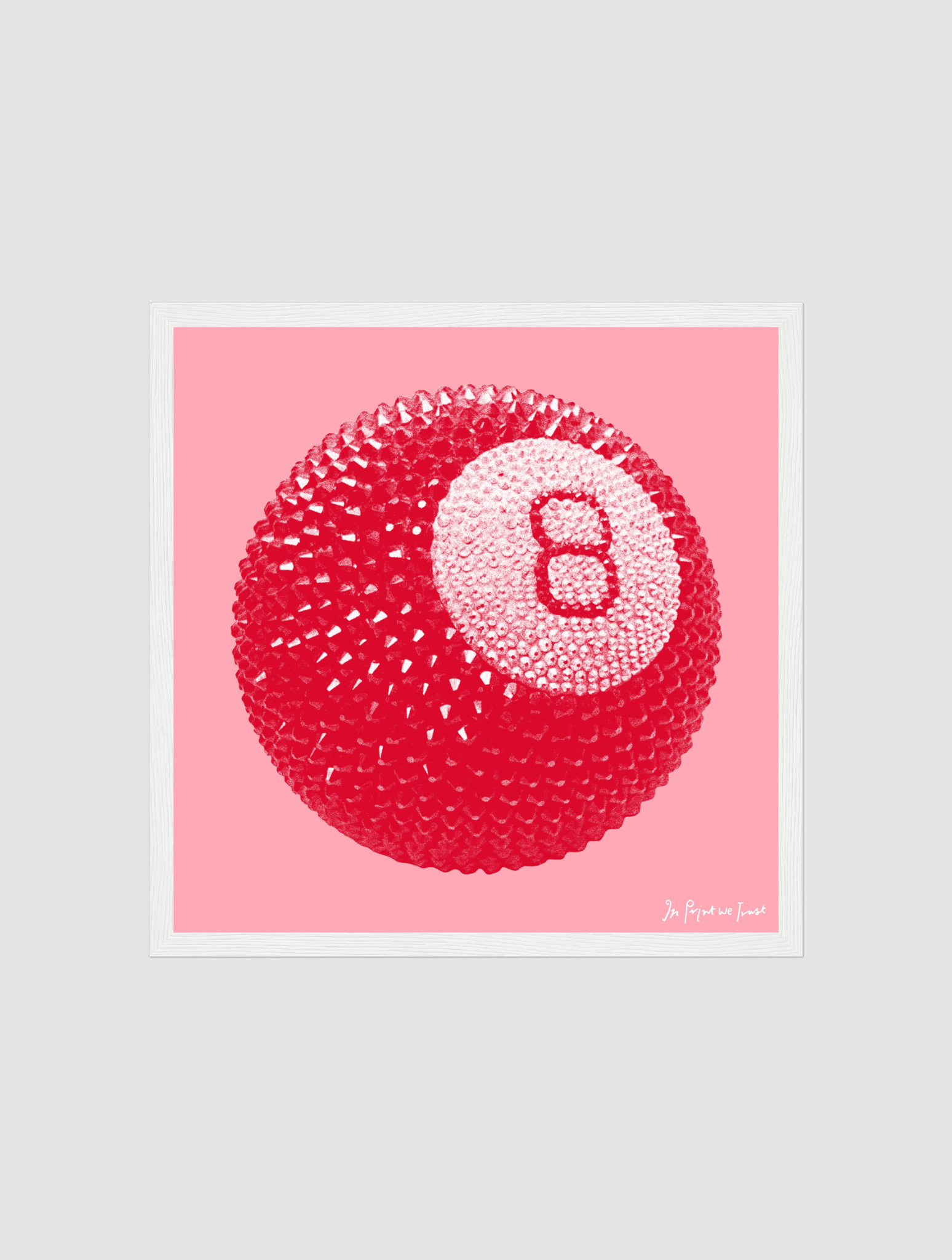 lucky shot framed art print