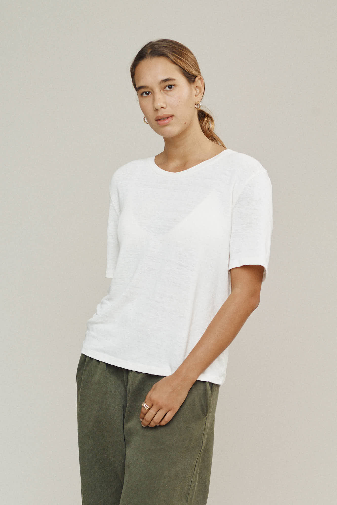 Dakota - 100% Hemp Cropped Tee