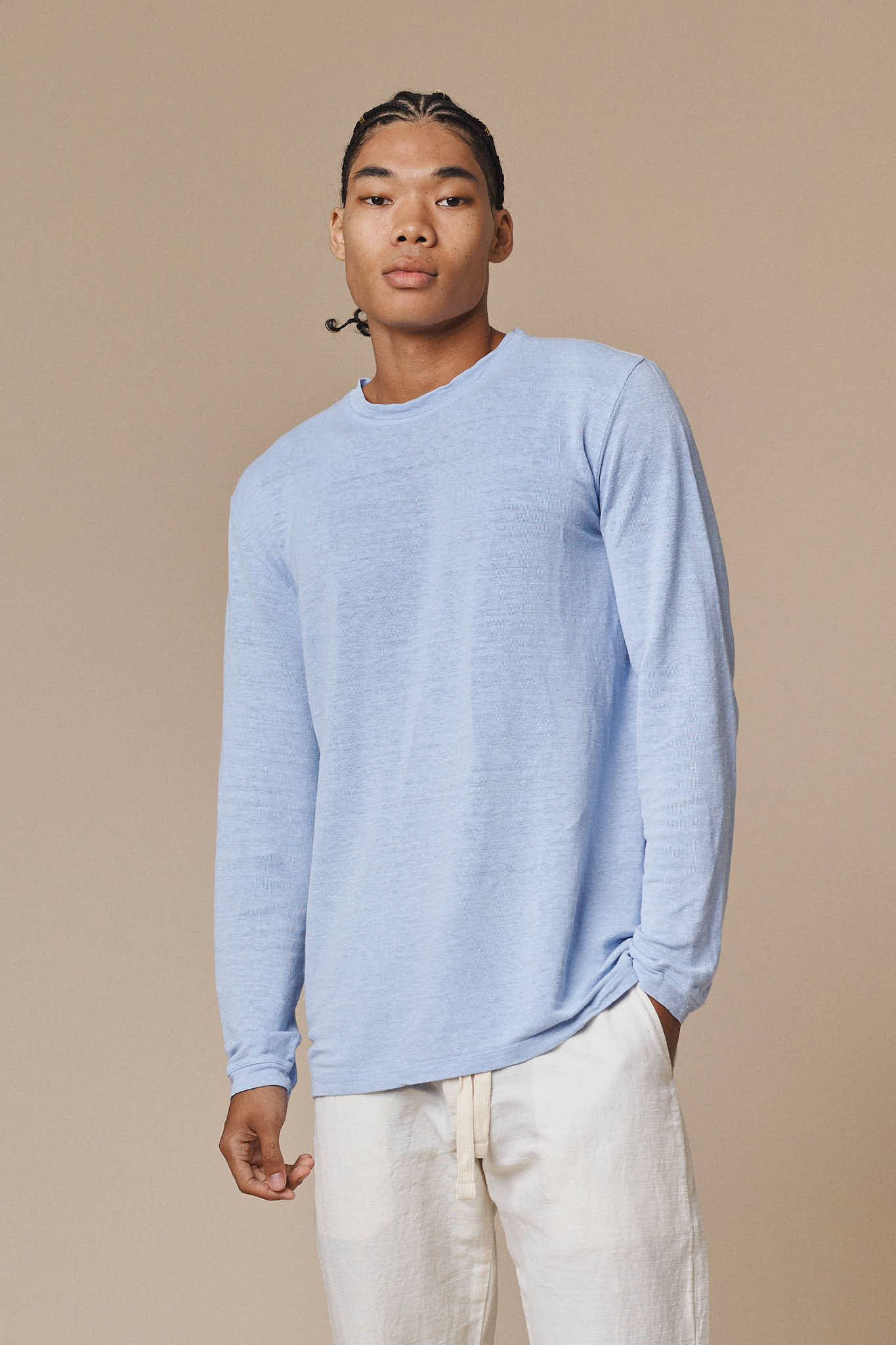 Mana 10 Long Sleeve - 100% Hemp Tee 3 Mana 10 Long Sleeve - 100% Hemp Tee