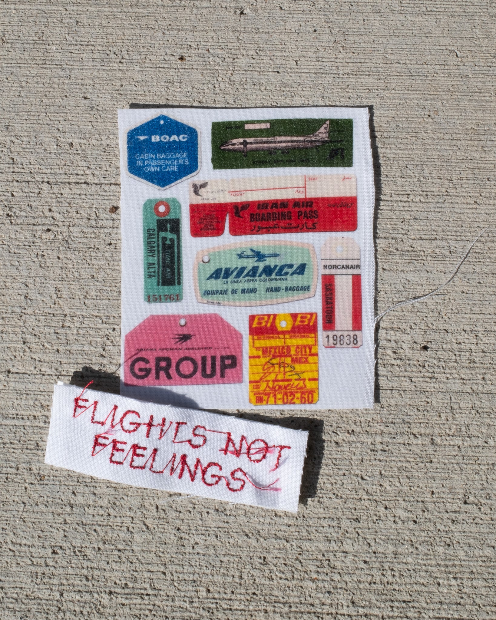 flights not feelings baby tee 3 flights not feelings baby tee