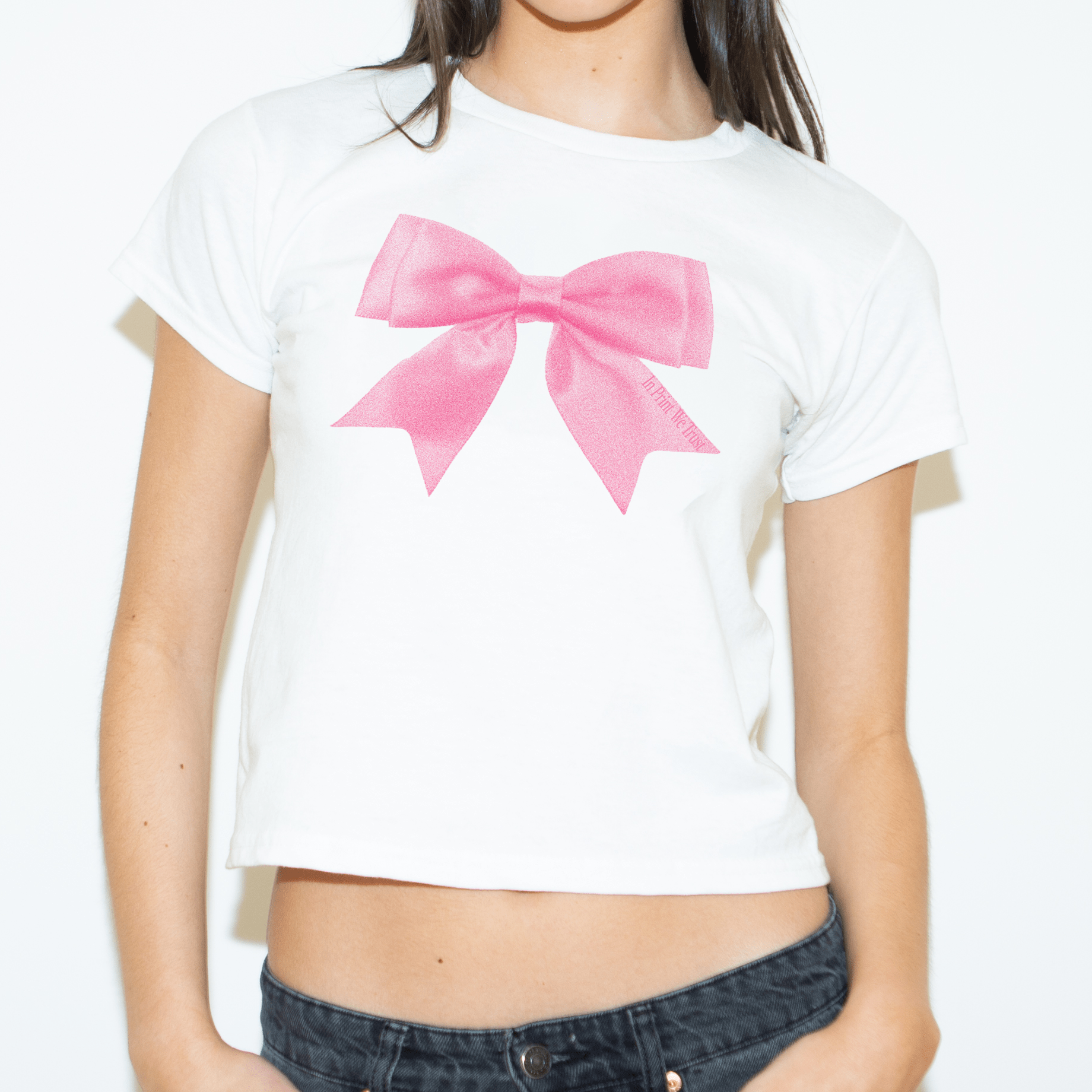 put a bow on it baby tee 4 put a bow on it baby tee