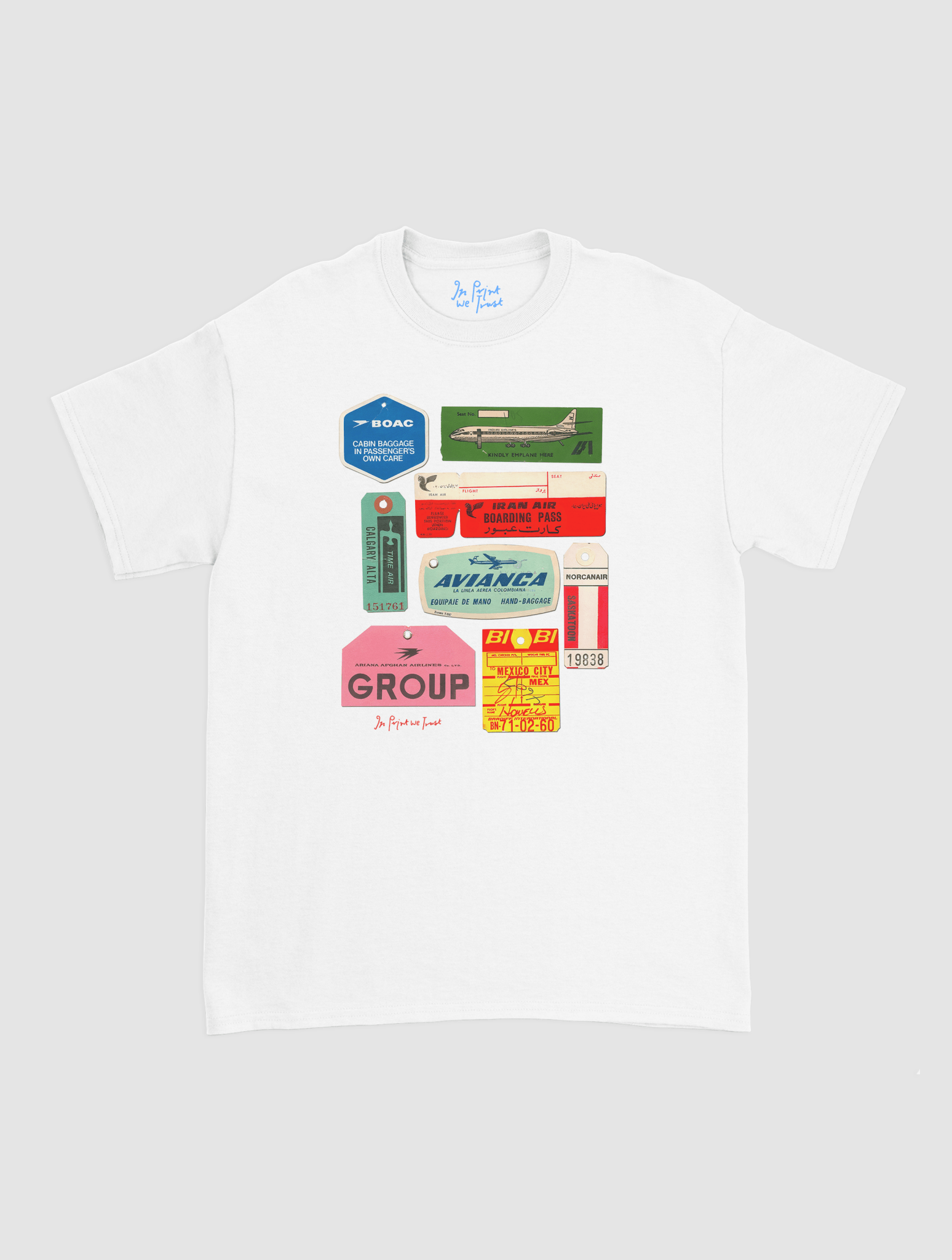 flights not feelings classic tee