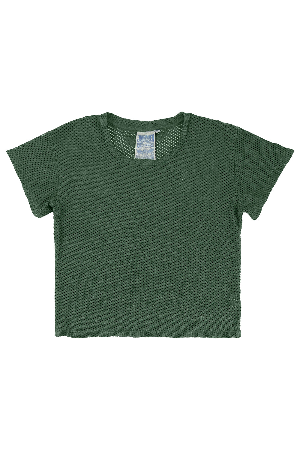 Carmen Mesh Cropped Tee - Sale Colors